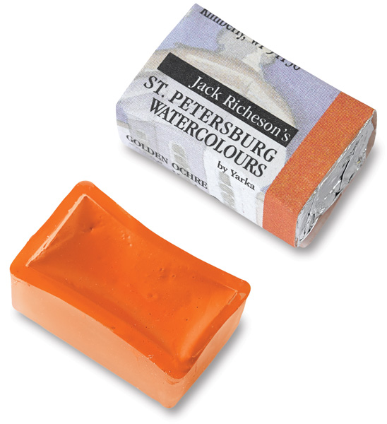 Yarka St. Petersburg Professional Watercolor Pans BLICK art materials