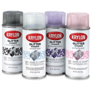 spray glitter paint krylon dickblick blick craft items