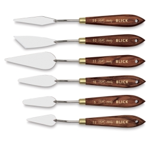 Blick Palette Knives by RGM, Traditional Knives, Set of 6