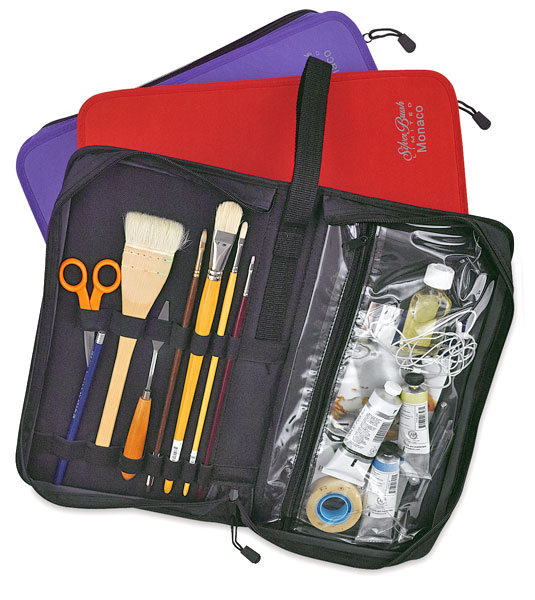 Silver Brush Monaco Deluxe Artist Travel Case BLICK art materials