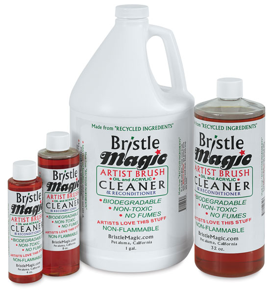 Bristle Magic Brush Cleaner BLICK art materials