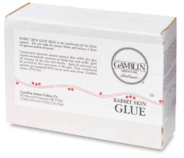 Gamblin Rabbit Skin Glue BLICK art materials