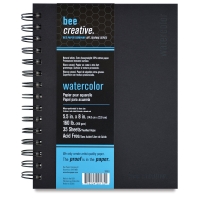 bee watercolor creative sketchbooks wirebound
