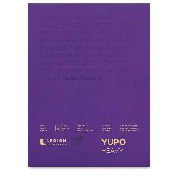 Yupo Watercolor Paper Pads BLICK art materials