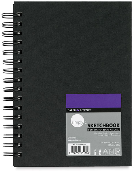 Daler-rowney Wirebound Simply Sketchbooks - Blick Art Materials