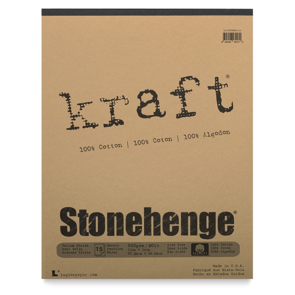 Stonehenge Kraft Paper Pads BLICK art materials