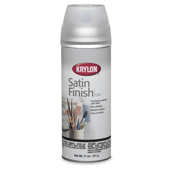 Krylon Satin Finish Spray Fixative BLICK art materials