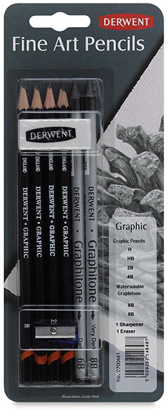 22040-1030 - Derwent Fine Art Pencil Packs - Blick Art Materials