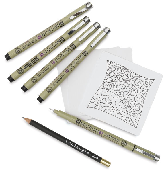 Sakura Zentangle Drawing Sets BLICK art materials
