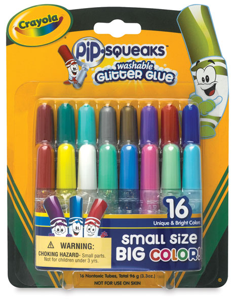 Crayola Pip Squeaks Washable Glitter Glue Set BLICK Art Materials