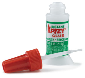 New glues for fly tying.  Dedicated To The Smallest Of Skiffs