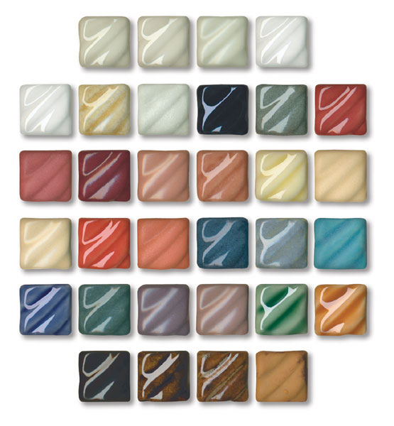 Amaco Sahara High Fire Glazes BLICK art materials