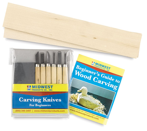 Midwest Products Wood Carver's Starter Kit - BLICK art ...