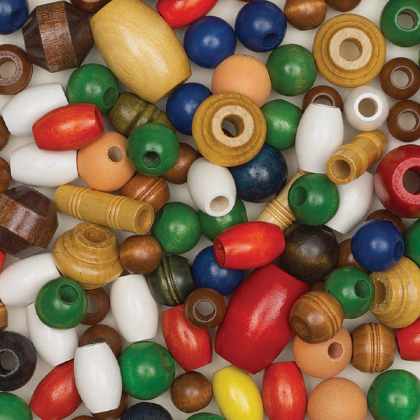 Assorted Macramé Beads BLICK art materials