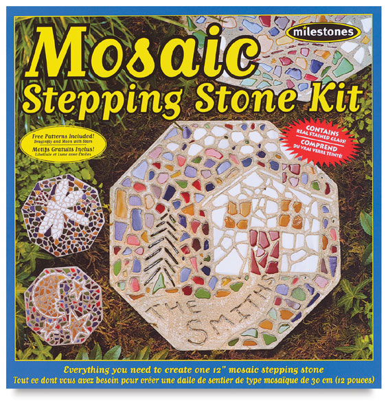 Mosaic Stepping Stone Kit BLICK art materials