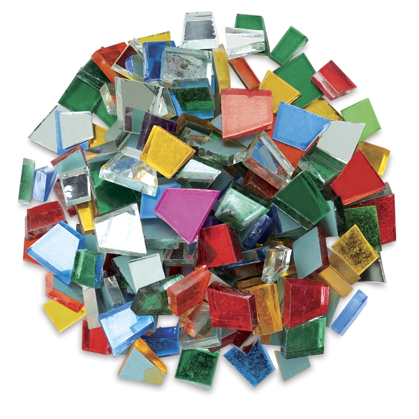 Crafter's Cut PreCut Mirror Tiles BLICK art materials