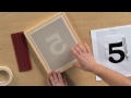 How to Screen Print Using the Stencil Technique