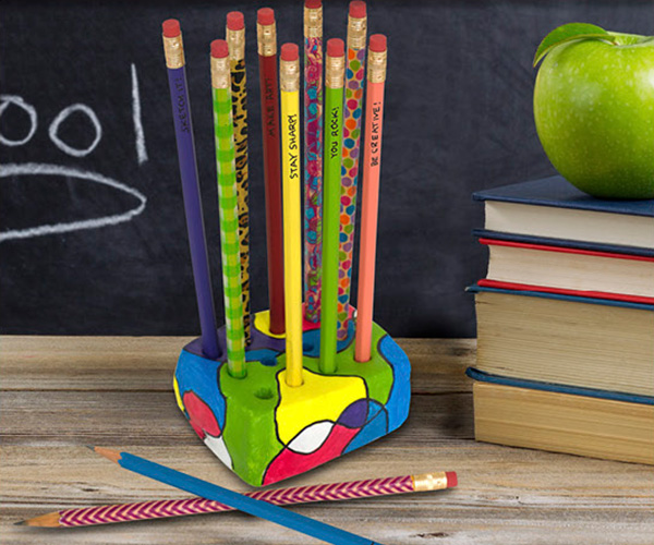 Download Decorated Pencils And Holder - Project Ideas - BLICK art ... Yellowimages Mockups