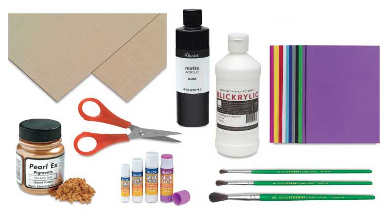 Paper Maki-e - Project Ideas | BLICK art materials