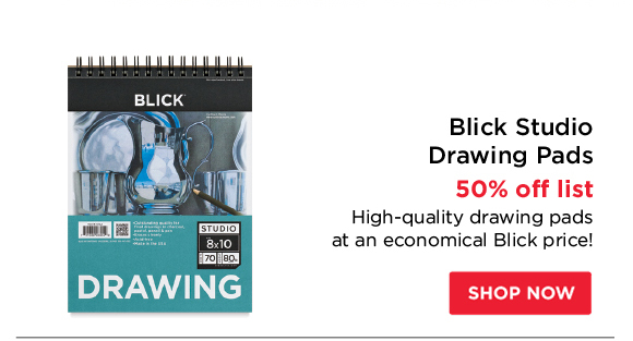 Blick Studio Drawing Pads - 50% off list - High-quality drawing pads at an economical Blick price!