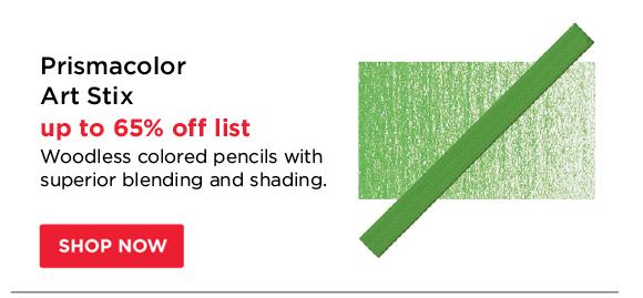 Prismacolor Art Stix - up to 65% off list - Woodless colored pencils with superior blending and shading.