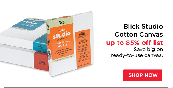 Blick Studio Cotton Canvas - up to 85% off list