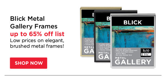 Blick Metal Gallery Frames - up to 65% off list