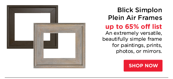 Blick Simplon Plein Air Frames - up to 65% off list