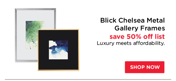 Blick Chelsea Metal Gallery Frames - save 50% off list