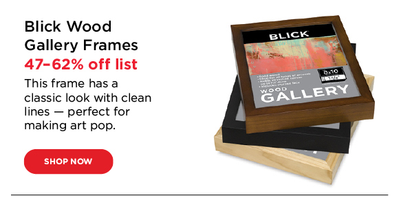 Blick Wood Gallery Frames