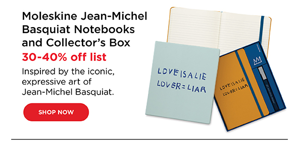 Moleskine Jean-Michel Basquiat Notebooks and Collector's Box