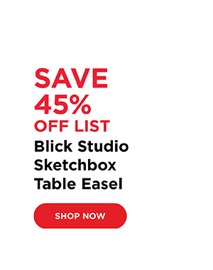 Blick Studio Sketchbox Table Easel