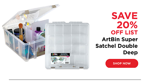 Artbin Super Satchel Double Deep