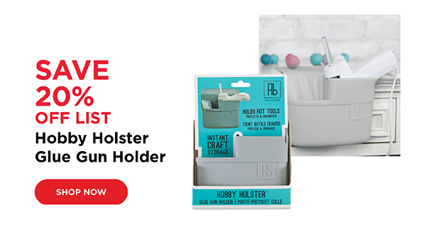 The Hobby Holster Glue Gun Holder