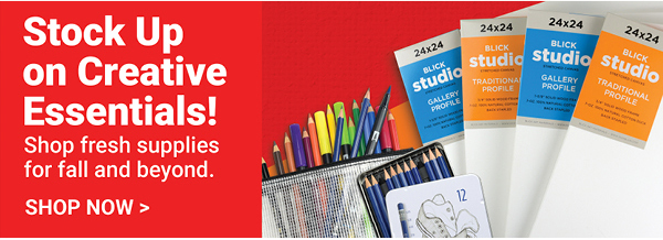 Stock up on Creative Essentials!