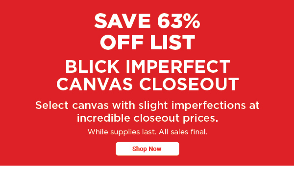 Save BIG with WINTER CLEARANCE! - Blick Art Materials