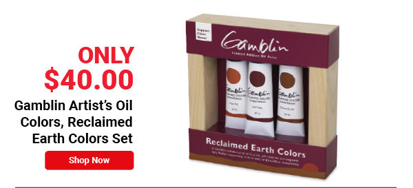 Gamblin Artist's Oil Colors - Reclaimed Earth Colors Set