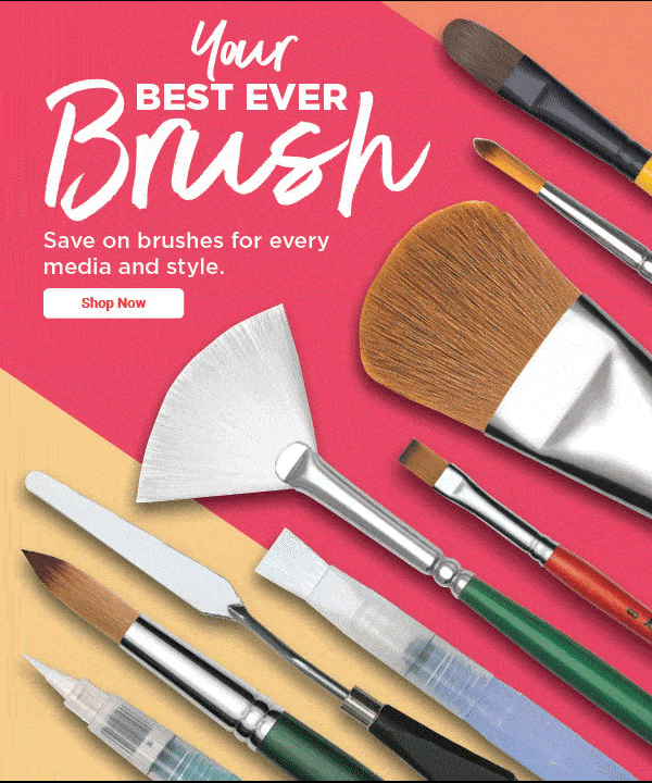 Time to refresh your brush collection? - Blick Art Materials