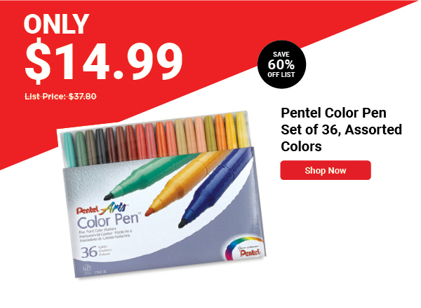 Pentel Color Pen Set