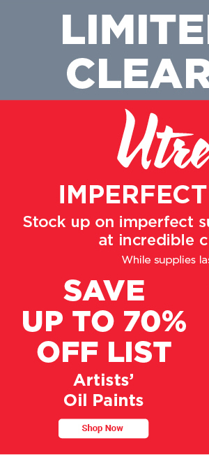 Save BIG with WINTER CLEARANCE! - Blick Art Materials