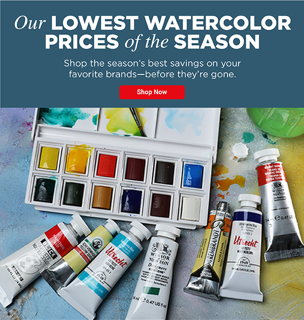 Our Lowest Watercolor Prices of the Season - Shop Now