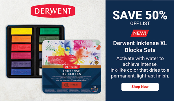 Derwent Inktense XL Blocks Sets