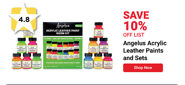 Angelus Acrylic Leather Paints and Sets