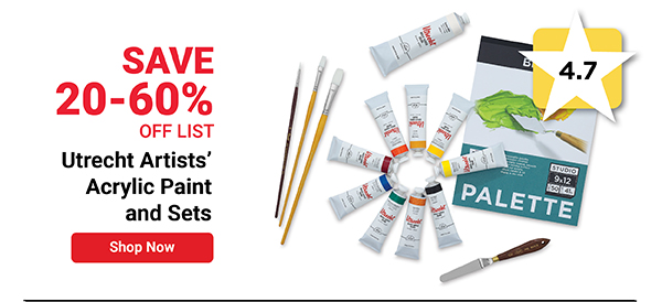 Utrecht Artists' Acrylic Paint and Sets