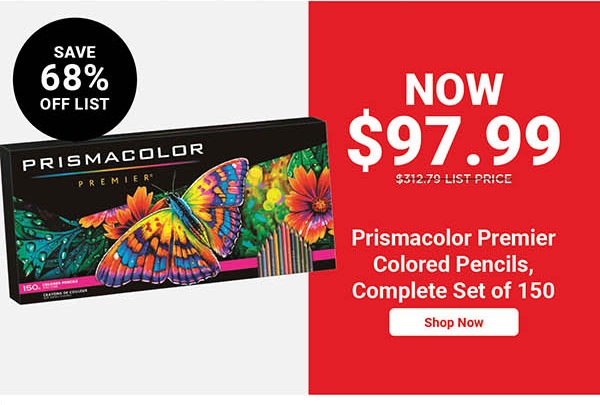 Prismacolor Premier Colored Pencils - Set of 150, Complete Set