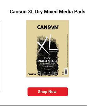 Canson XL Dry Mixed Media Pads