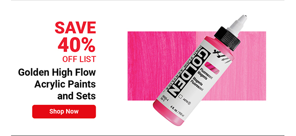 Winter sale! Blick Studio Acrylic paints are 35% off list prices