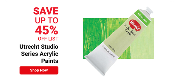 Winter sale! Blick Studio Acrylic paints are 35% off list prices