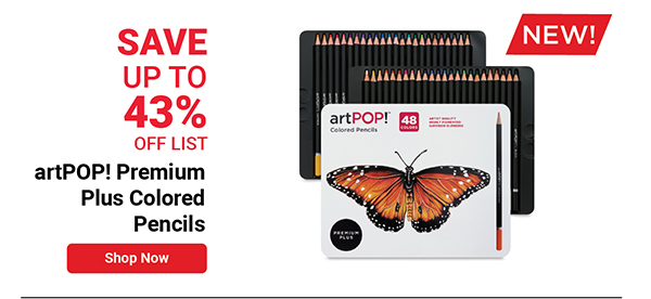 artPOP! Premium Plus Colored Pencils - Set of 12