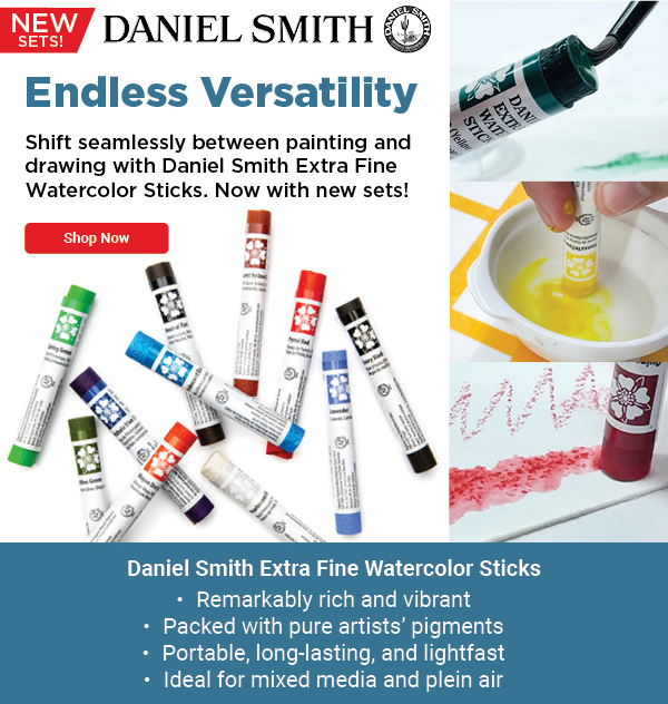 Daniel Smith Watercolor Sticks - Enhanced Secondary Colors, Set of 5